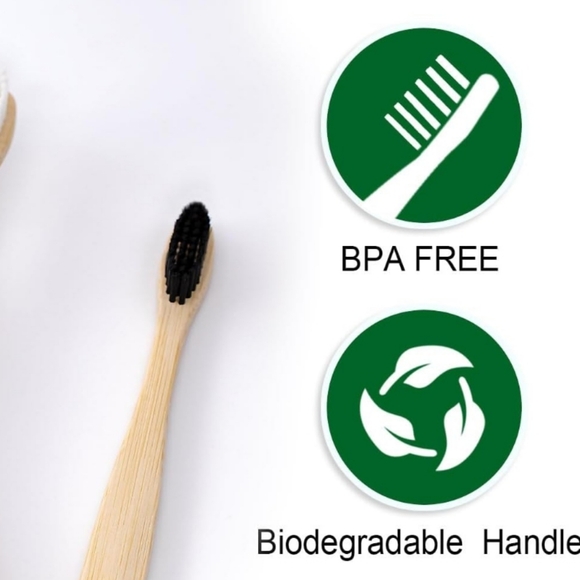 Eco-Friendly Bamboo Toothbrush Set - Picture 5 of 8